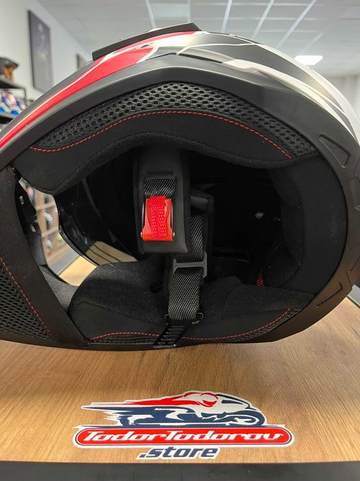 ТОП ЦЕНА Ендуро каска IXS TOUR 3.0,размер М 57-58 вградени очила