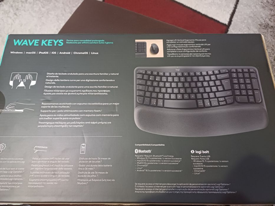 Tastatura Logitech wave keys