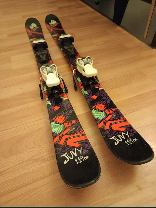Schiuri K2 Juvy, 119cm, freestyle, juniori.