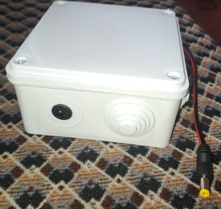 Mini UPS 12v (Wi-Fi router va kuzatuv kameralari uchun