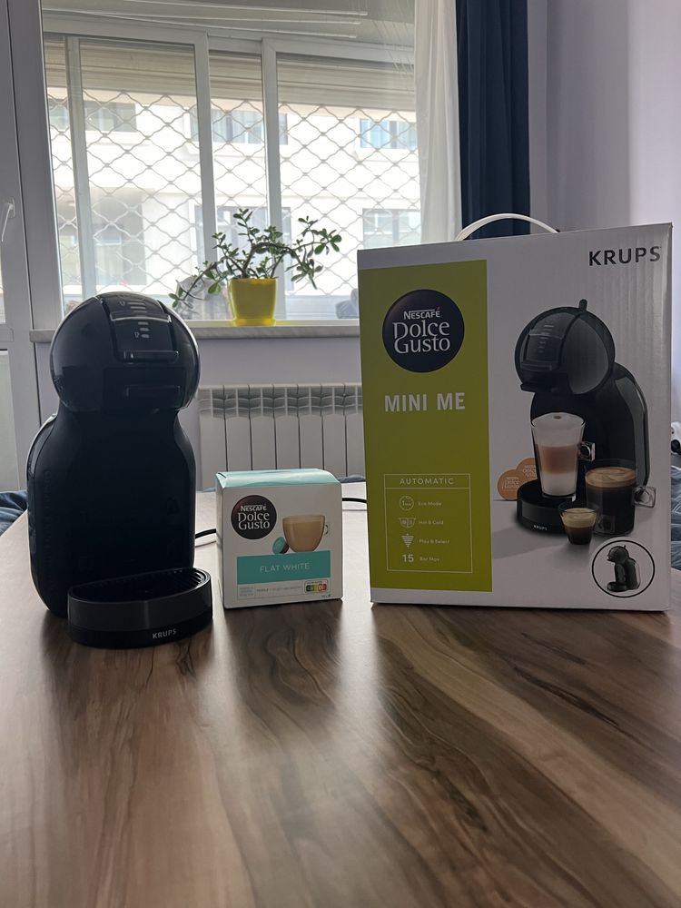 Nescafe dolce gusto Krups mini me - Гаранция + подарък Капсули!