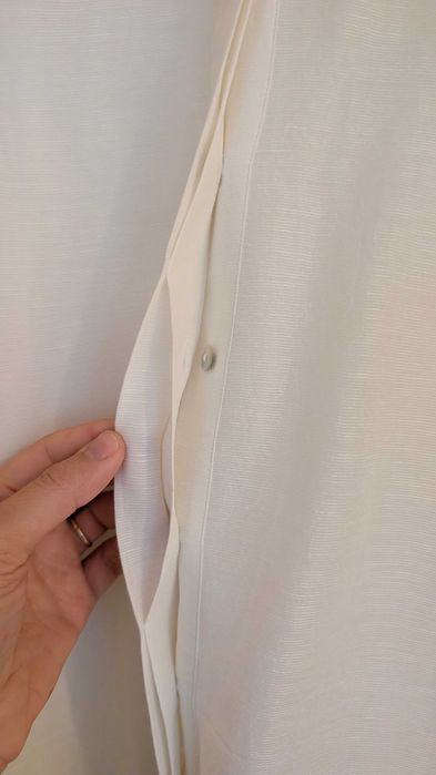 Рокля Massimo Dutti, лен и коприна