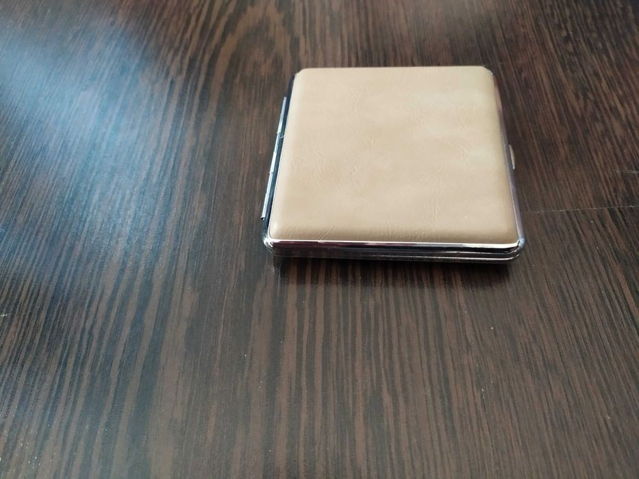 Tabachera luxury inox capitonat