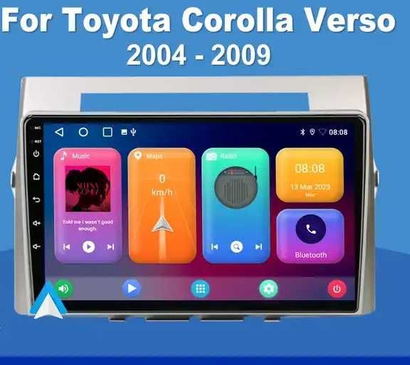 Мултимедия Toyota Corolla Verso с Android Двоен дин Навигация 04-09