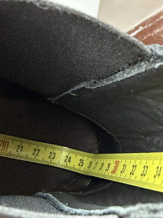 Calvin Klein cizme Chelsea piele neagra marimea 40 noi originale