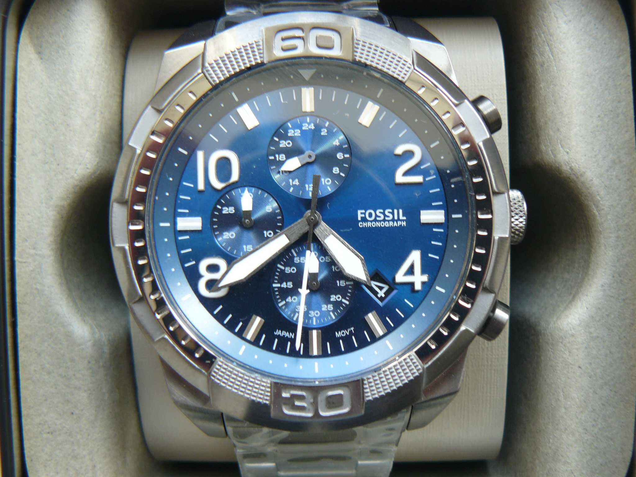 Ceas Barbati FOSSIL BRONSON FS5711 CHRONOGRAPH Quartz Nou In Cutie