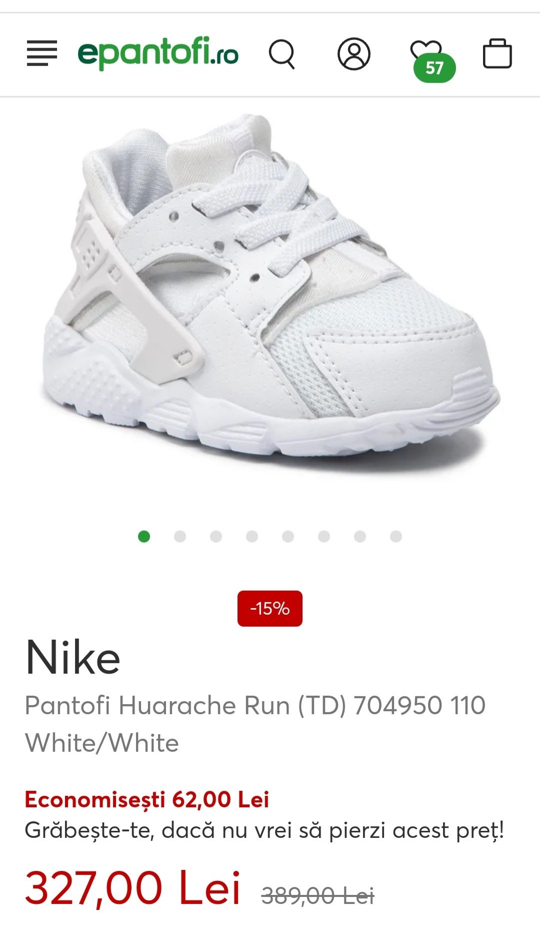 Adidași Nike Air Huarache Run 
Pantofi Huarache Run
Pantofi Hu