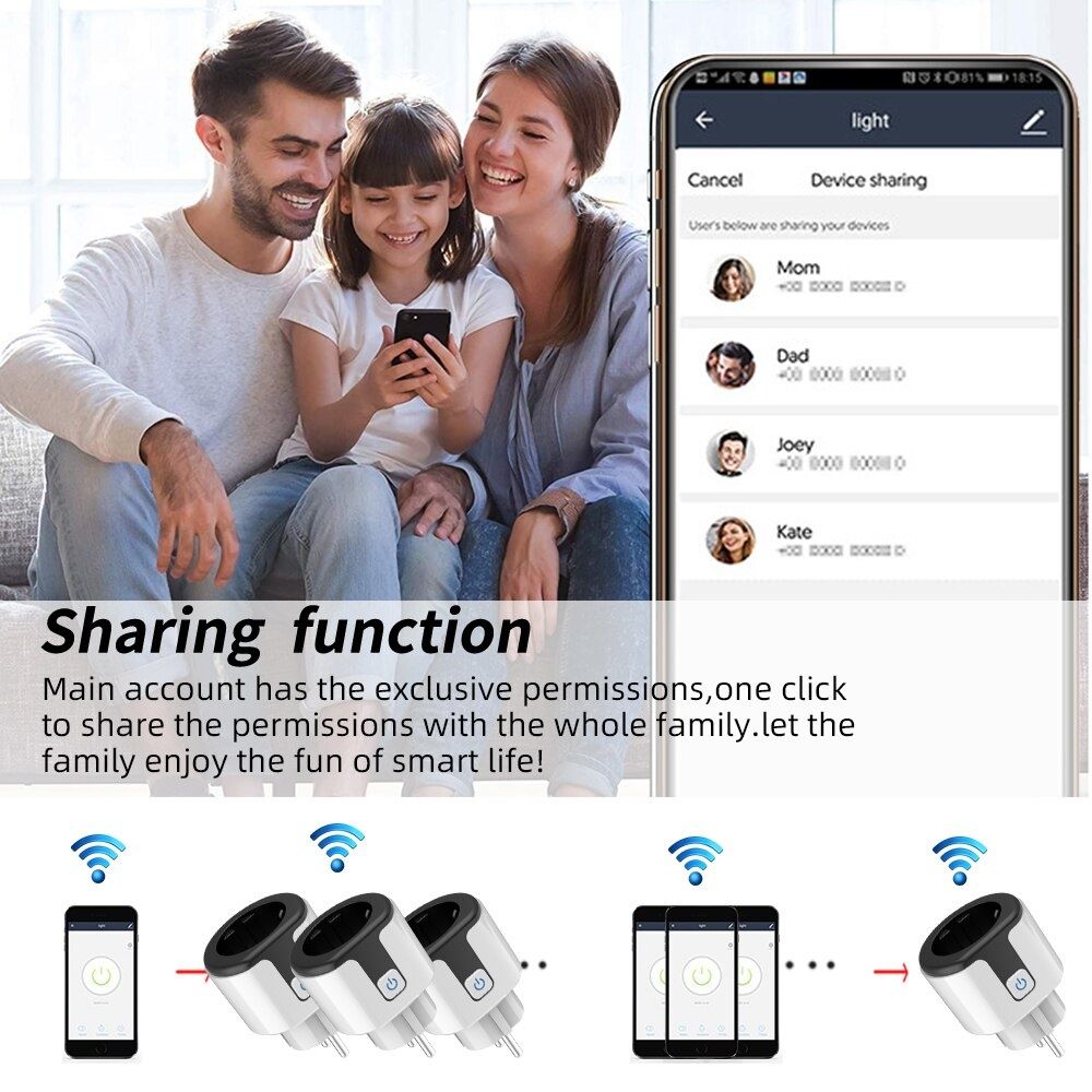 WiFi Smart Power - Умный WiFi розетка