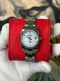 Rolex Date Just 31 Silver Oyster Pearl Dial 278274