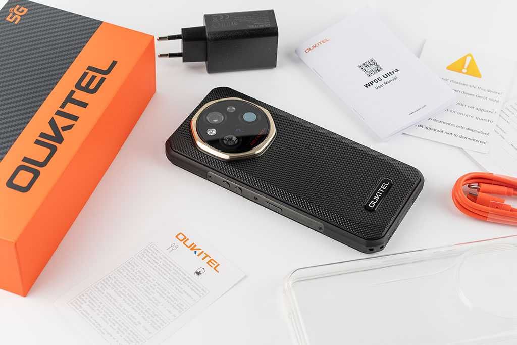 OUKITEL WP55 Ultra 5G - 16GB/512GB, 11000mAh, 108MP, термална камера