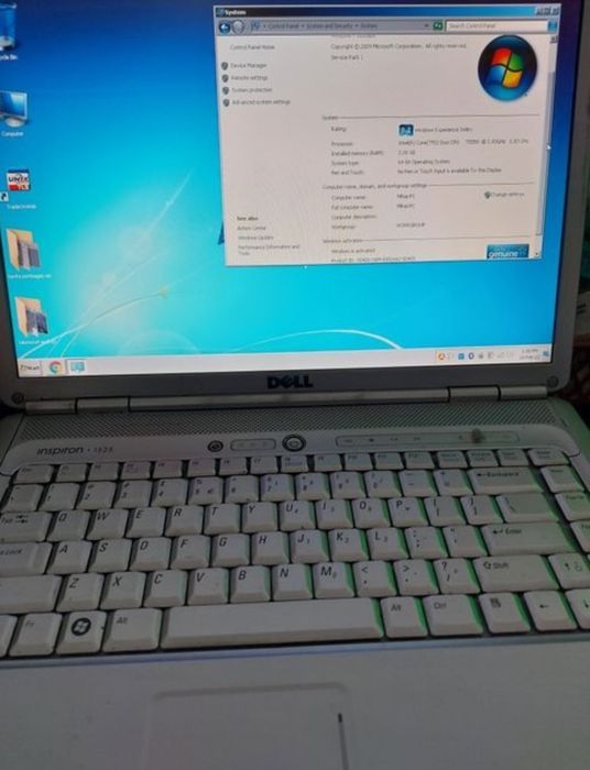 Laptop Del inspiron 1525 dual core