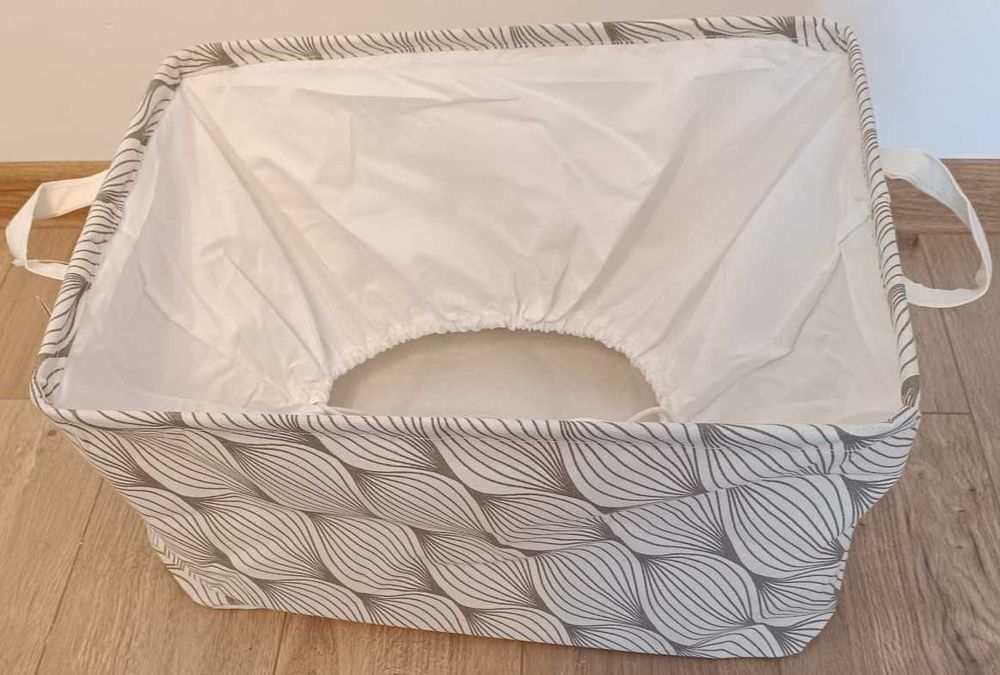 Set format din 2 cutii depozitare (material textil, 43 x 32 x 25 cm)
