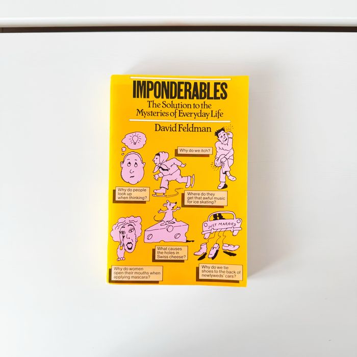Книга на английски език Любопитни въпроси Imponderables