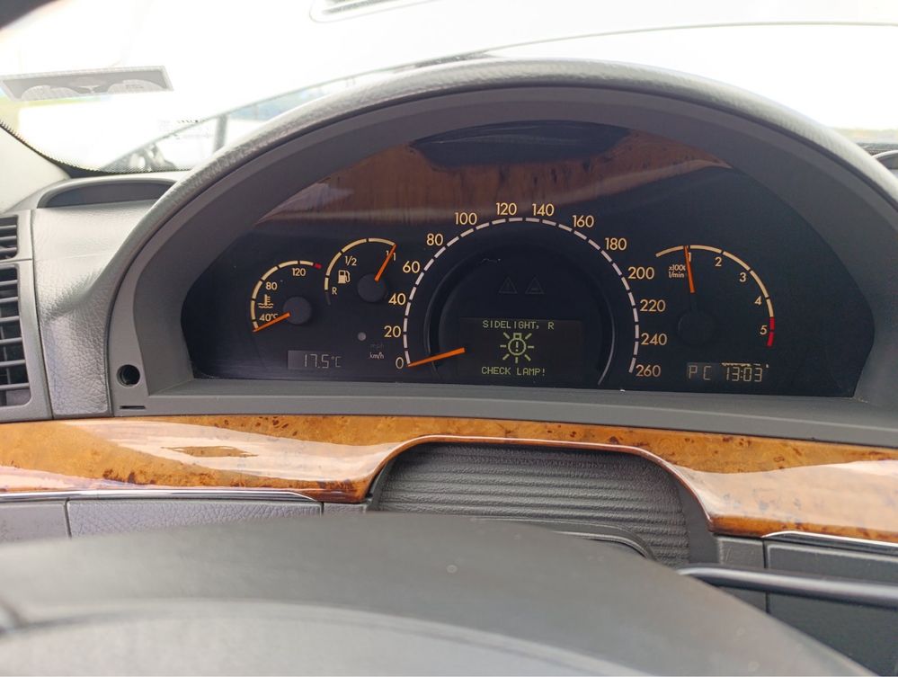 Мерцедес S320 на части