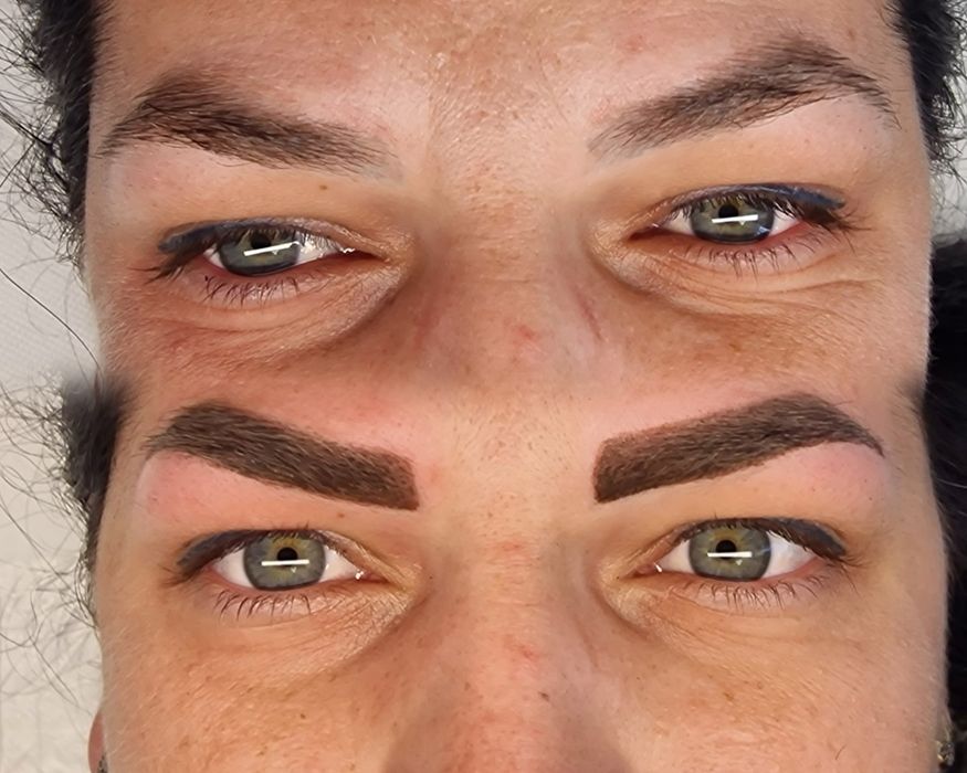 Micropigmentare buze si sprancene