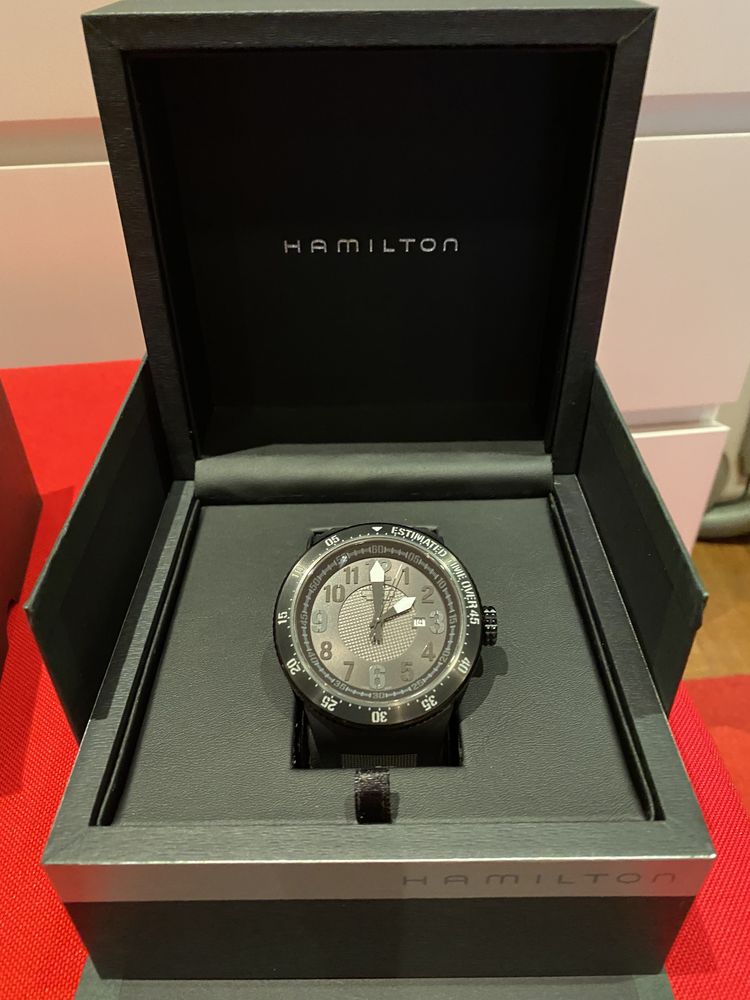 Hamilton Khaki Base Jump