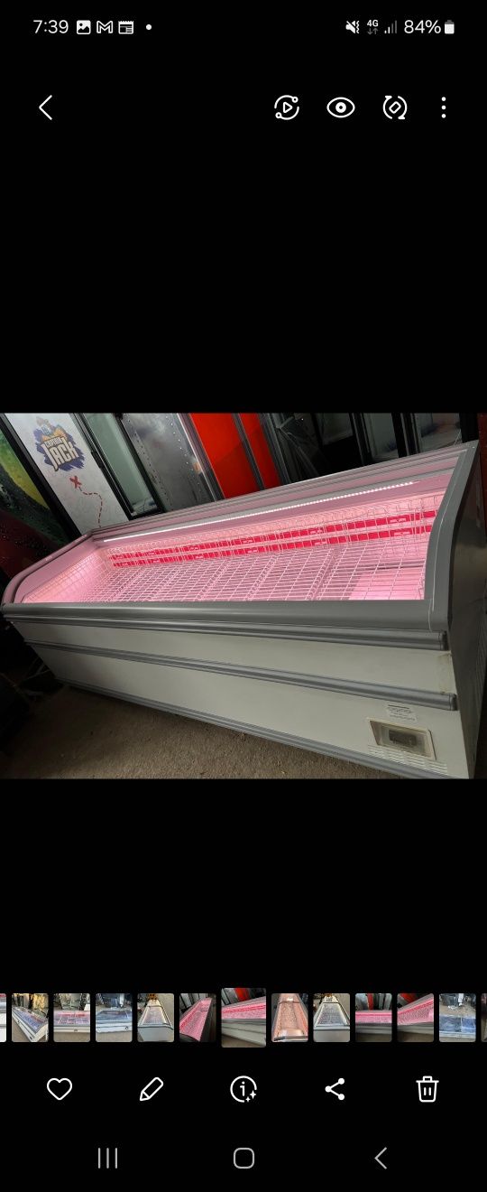 Vitrine de congelare si refrigerare