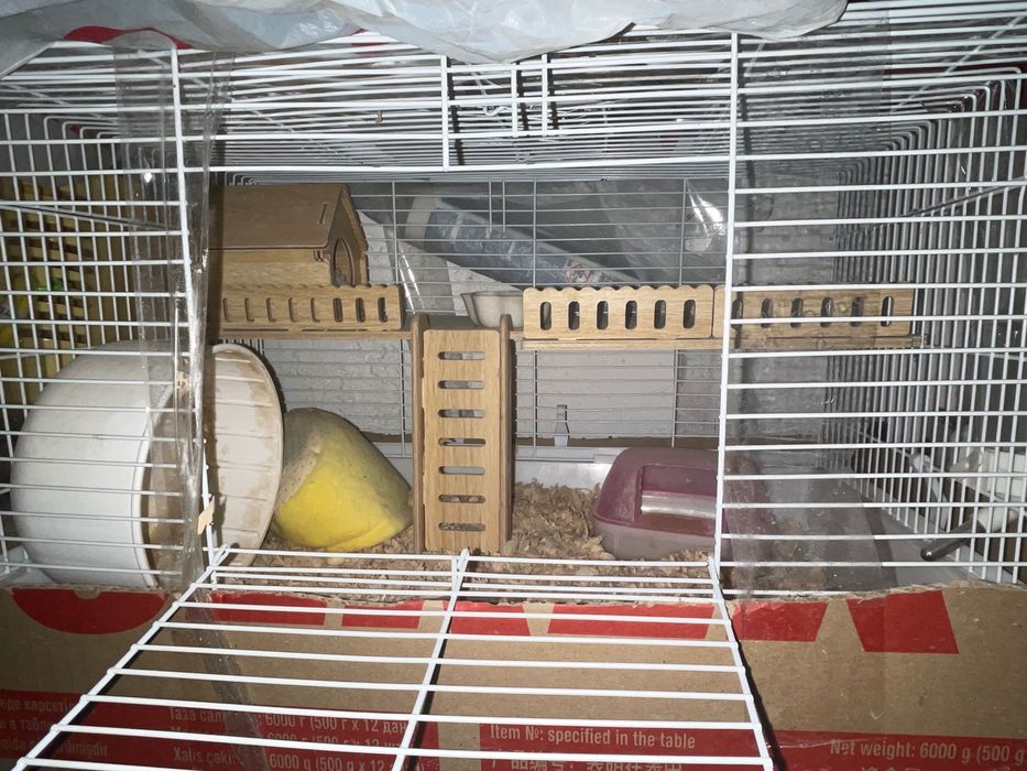 клетка для хомяка