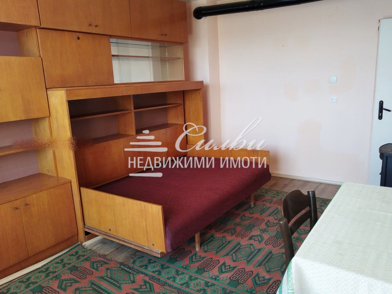 Двустаен ТУХЛЕН апартамент – кв.Тракия