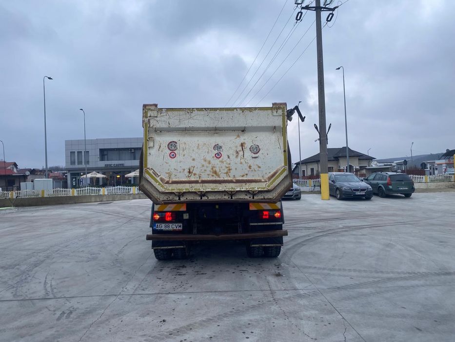 Vand autobasculanta 8x4 MAN sau schimb cu Buldoescavator