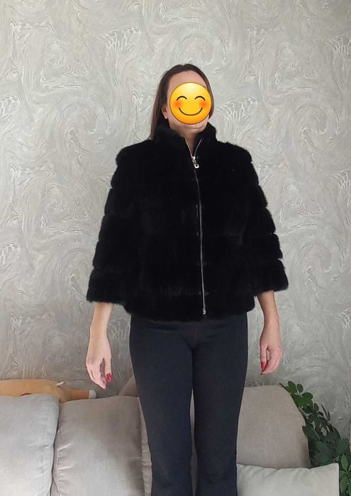 Норковый полушубок (куртка)