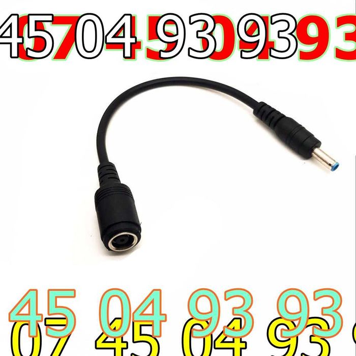 adaptor dell si hp de la mufa 7.4mm la mufa subtire 4.5mm