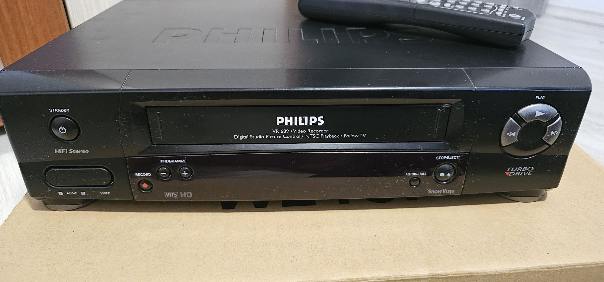 Videorecorder Philips VR689 + telecomanda