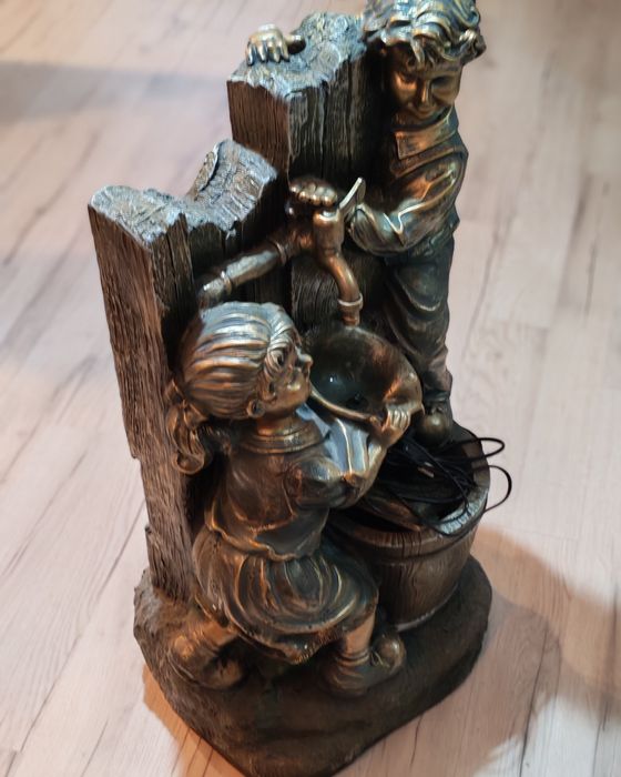 Fântâna decorativă LED grădină