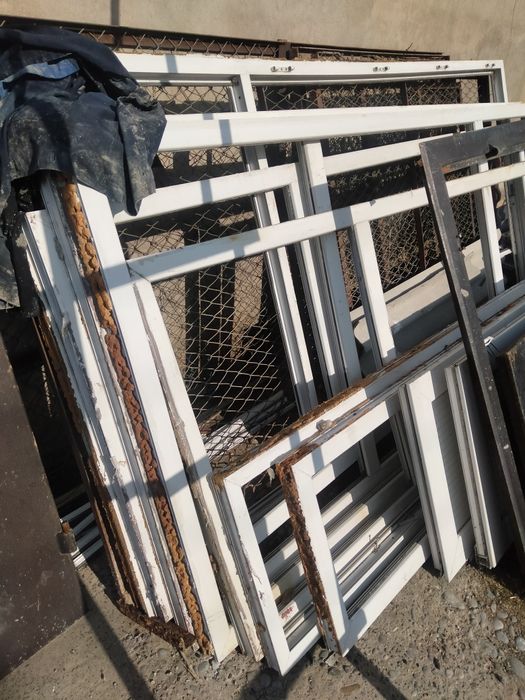 Витражи из пластика дверь двойной