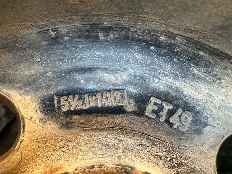 Железни джанти 14” 4х98
