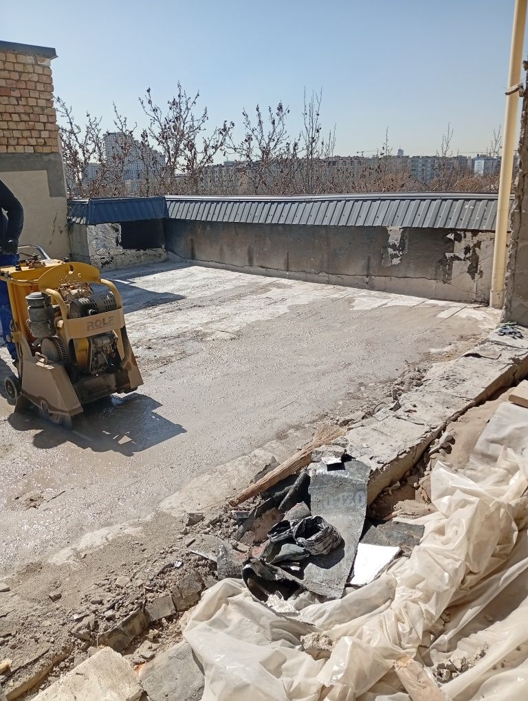 Beton, asfalt kesish. shvariz styashka