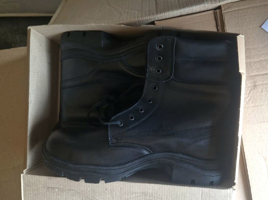 Bocanci/Ghete tactice înalte din piele