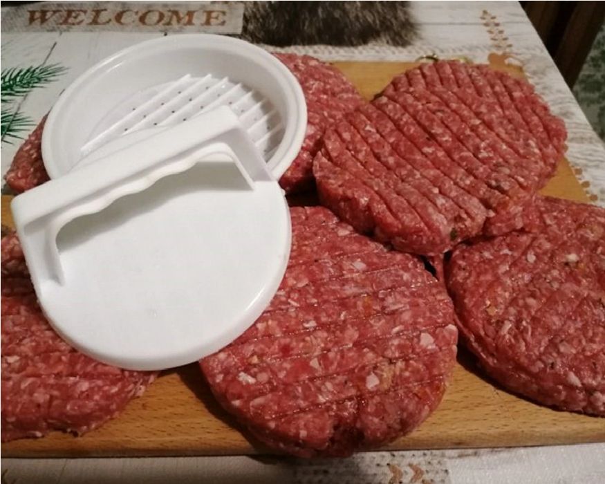 Преса за Бургери , кюфтета , шницели , преса за домашен бургер