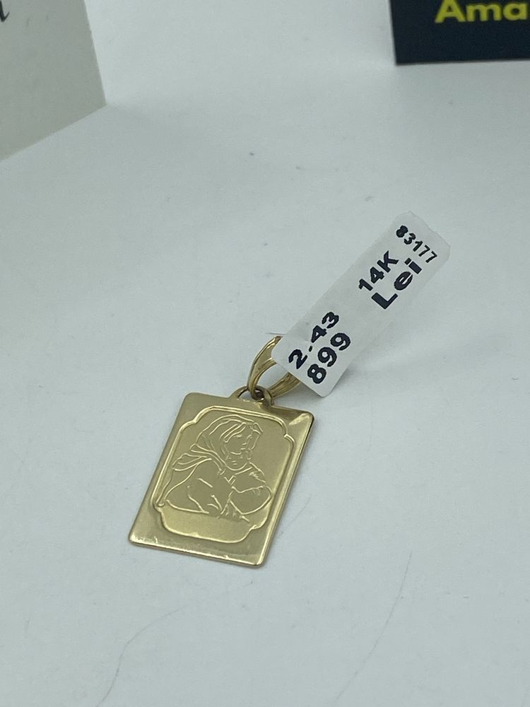 Pandant aur 14k 2.43g #42623