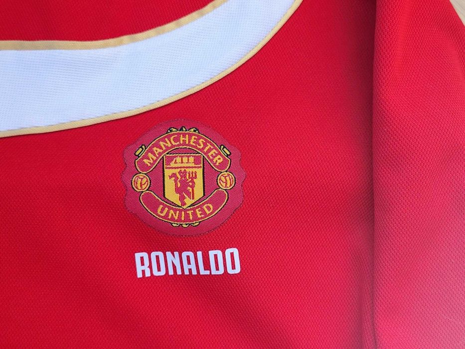 Футболна блуза за фенове на Manchester United и Роналдо, размер 164