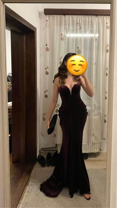 Rochie seara catifea