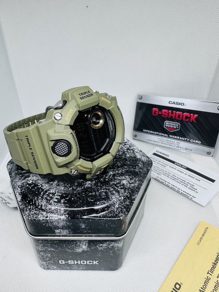 *Чисто нов* Casio G-Shock Rangeman GW-9400-3 *Army Green*