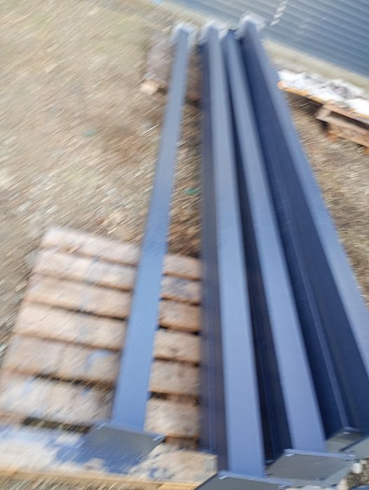 Ocazie materiale construcție hala 7x12 ferme și stâlp