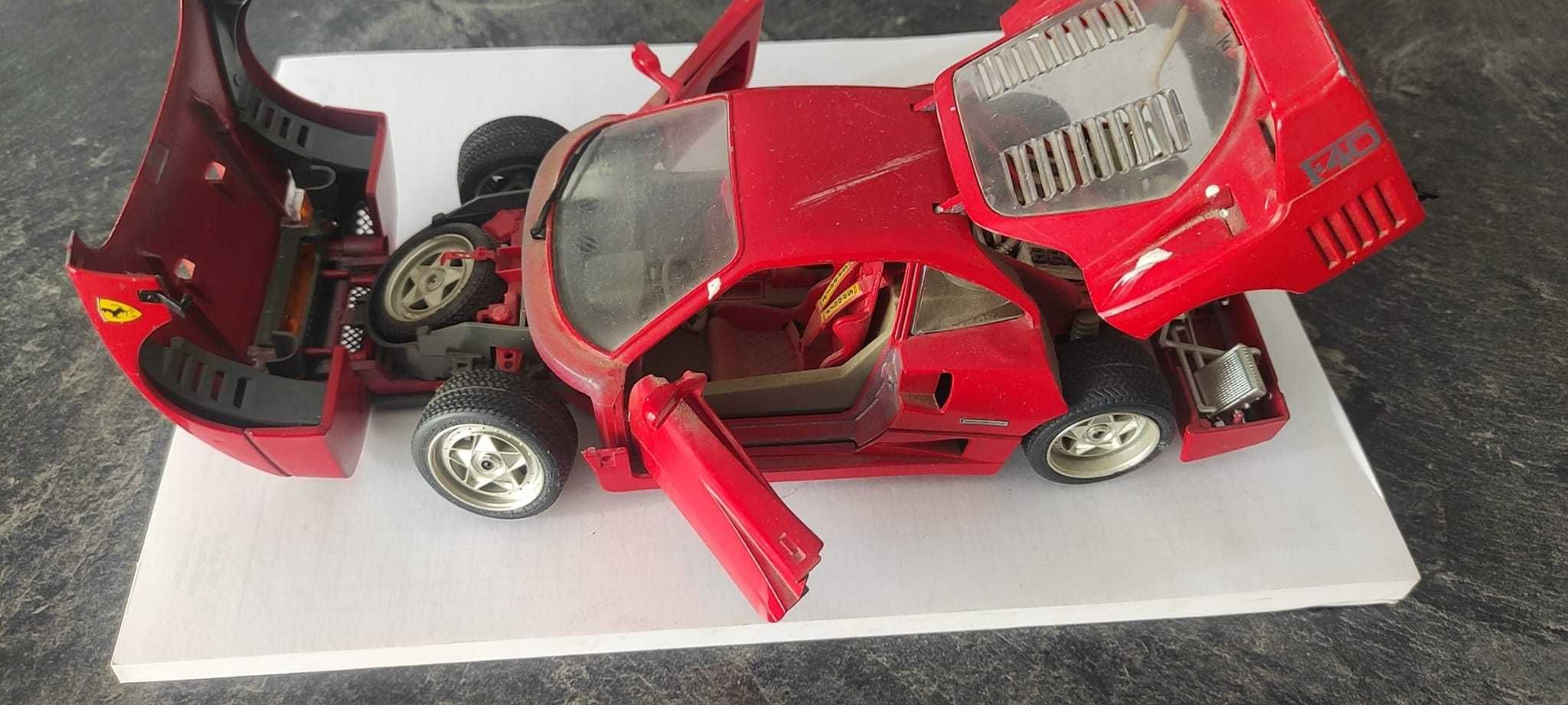 Mașinuță Ferrari F40 1987 colectie Pret Fix fara pierdere de timp.