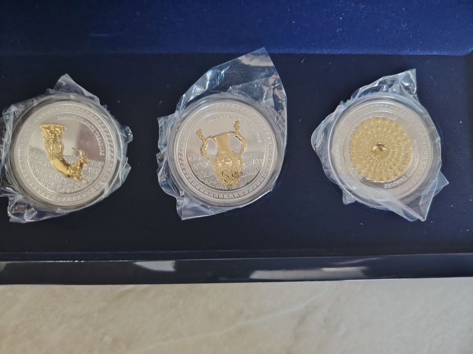 Инвестиционни монети на Панагюрското съкровище ограничен тираж 5000 бр