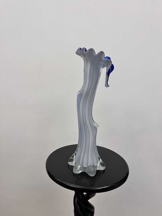 Piesa cristal MURANO cala veche deosebita bibelou bibelouri ieftina