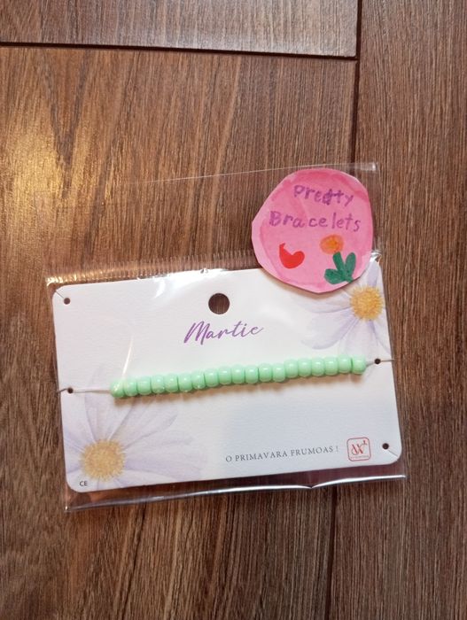 Neon bracelet pentru fetițe de 6 anișori