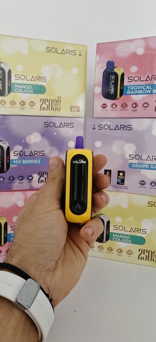 Vape 25.000 Puffs Reincarcabil Solar si Type C Display