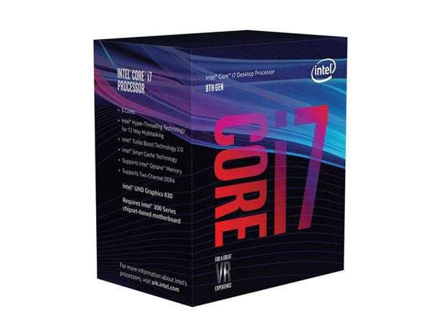 CPU Intel Core I7 8700