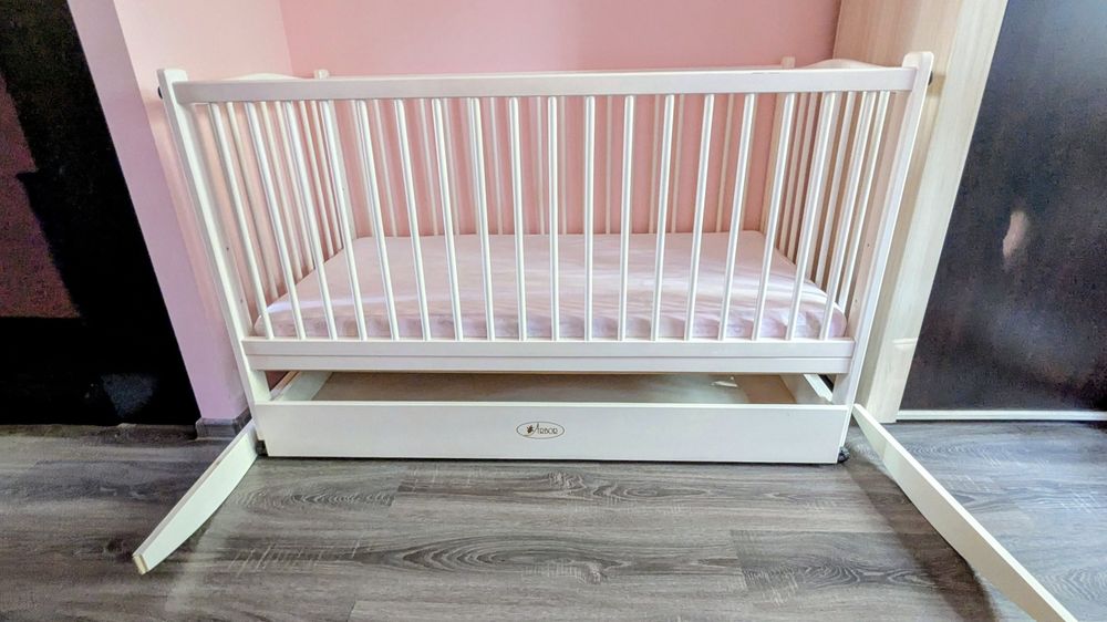 Детска кошара Арбор  140/70 люлееща