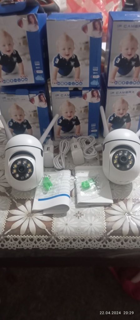 НАМАЛЕНИЕ НА ---Wi-fi камери за видеонаблюдение през телефон+ Подарък