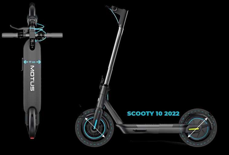 Trotineta noua Motus Scooty 10" 2024 35km/h 60km 350W 36V 15Ah