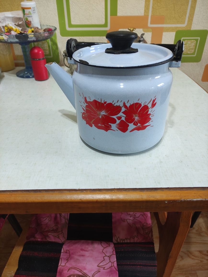 Чайник эмалированный