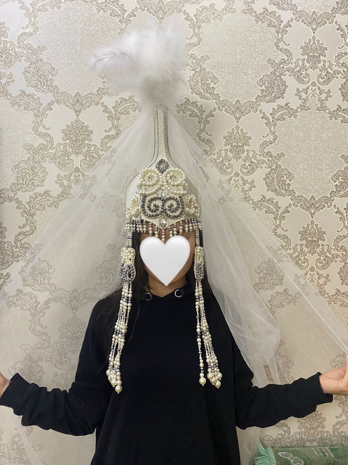 Казахское национальное платье на узату