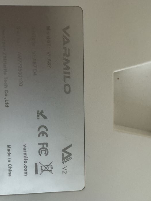 varmilo vi a87 клавиатура